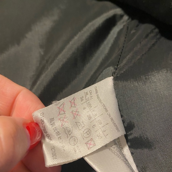 MaxMara black pin stripe wool blazer jacket 4 - Picture 10 of 11